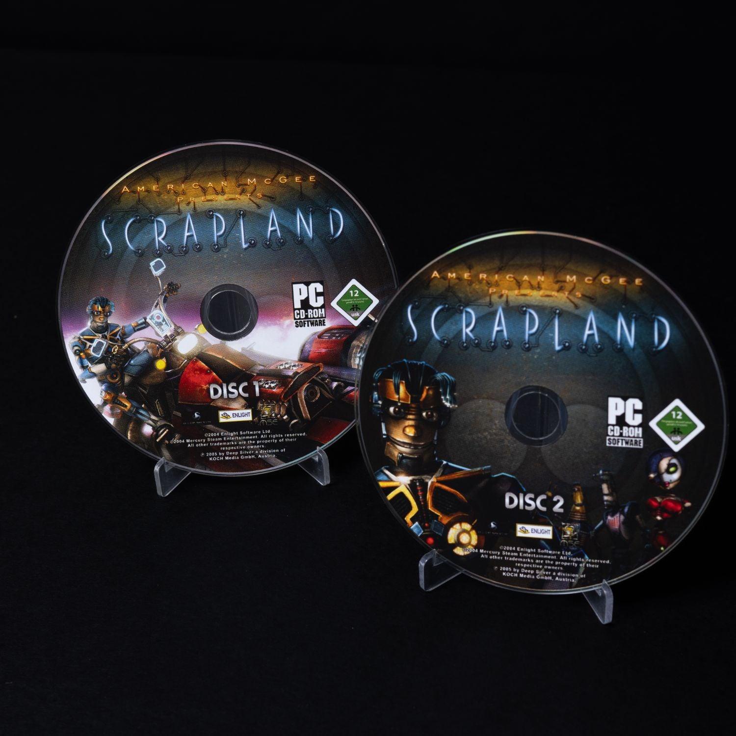 american-mcgee-presents-scrapland-pc-game-big-box-cib-zustand-gut-6 - Utopia Collectibles