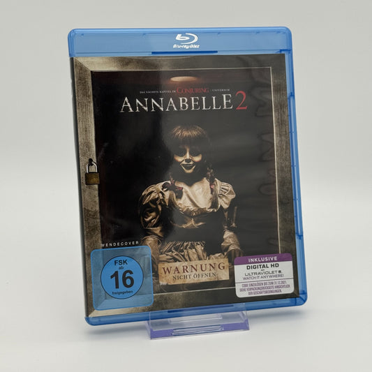 Annabelle 2 - The Conjuring - Inkl. Wendecover - Blu-Ray - Zustand Sehr Gut