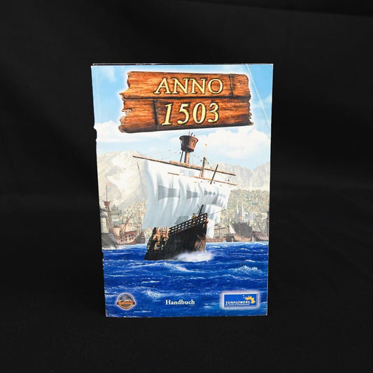 anno-1503-pc-game-2-disc-spiel-in-aufklappbarer-pappbox-cib-deutsch-2 - Utopia Collectibles