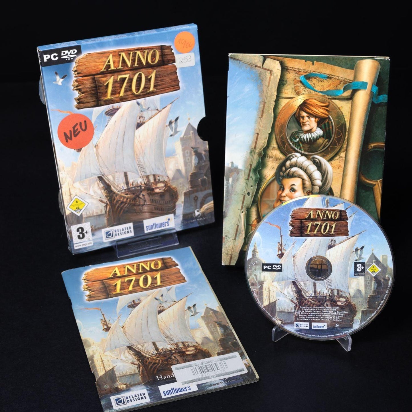 anno-1701-pc-cd-rom-spiel-im-pappschuber-cib-zustand-gut-1 - Utopia Collectibles