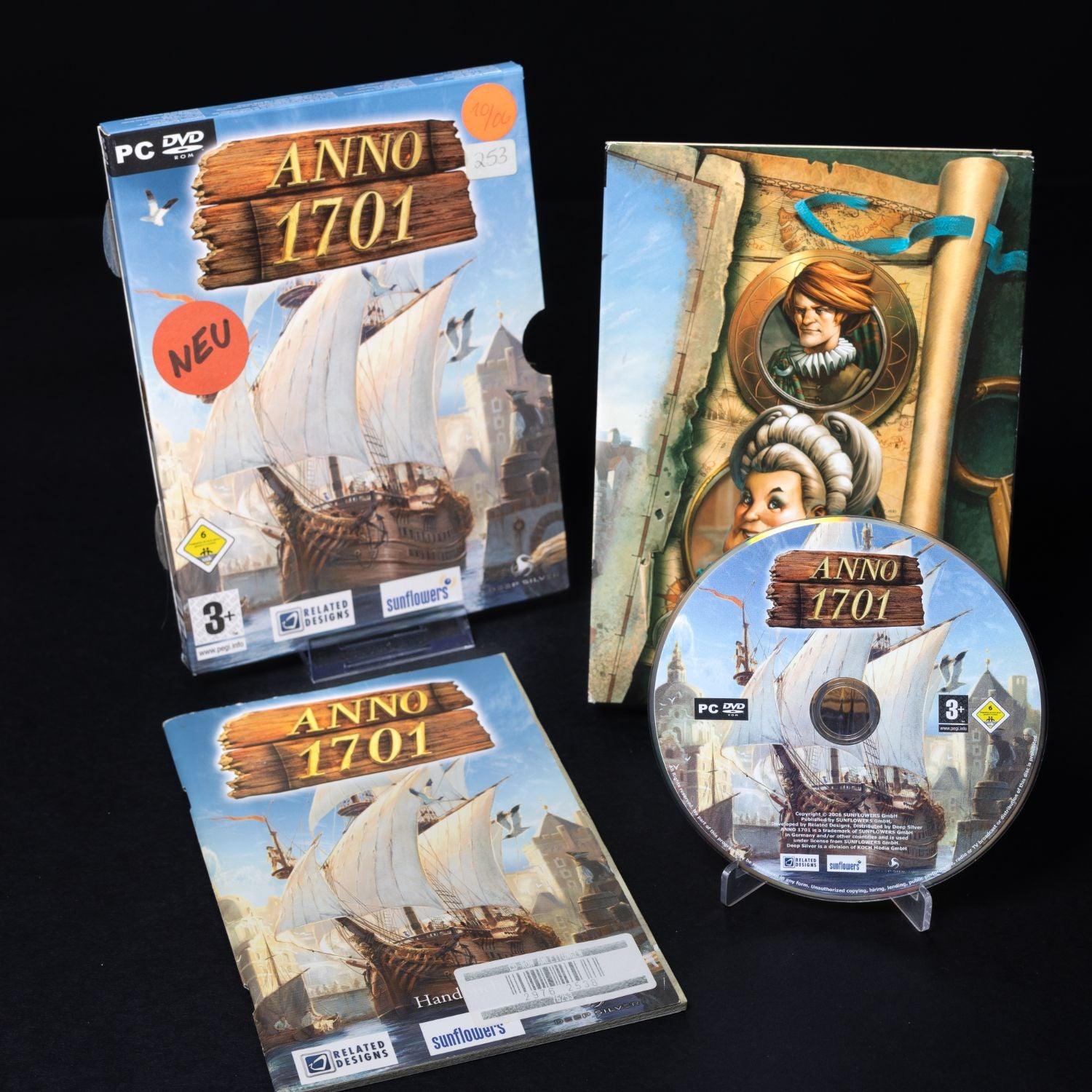anno-1701-pc-cd-rom-spiel-im-pappschuber-cib-zustand-gut-1 - Utopia Collectibles