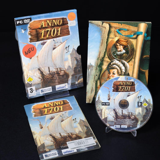 anno-1701-pc-cd-rom-spiel-im-pappschuber-cib-zustand-gut-1 - Utopia Collectibles