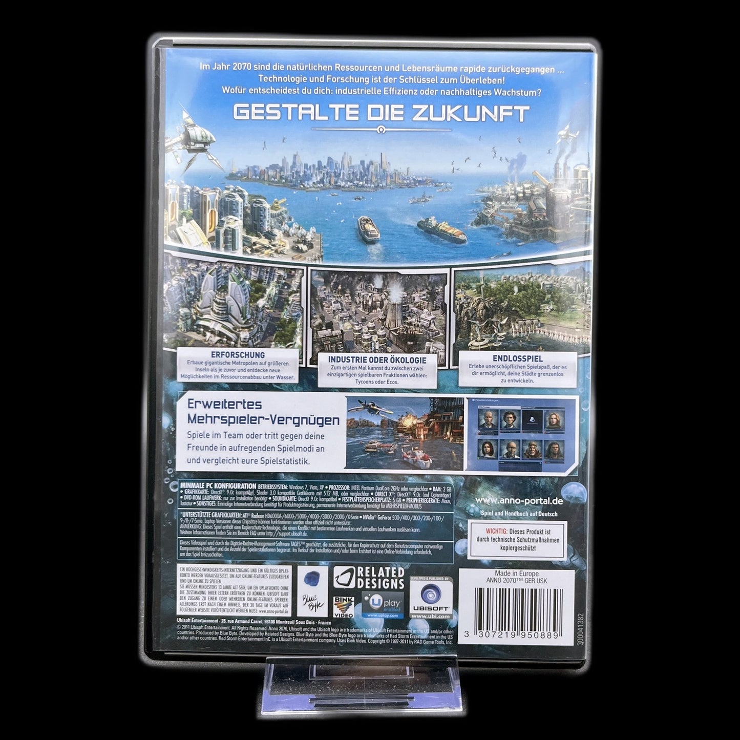 Anno 2070 - PC - Complete in Box - deutsch - Strategie - Ubisoft - Gebraucht