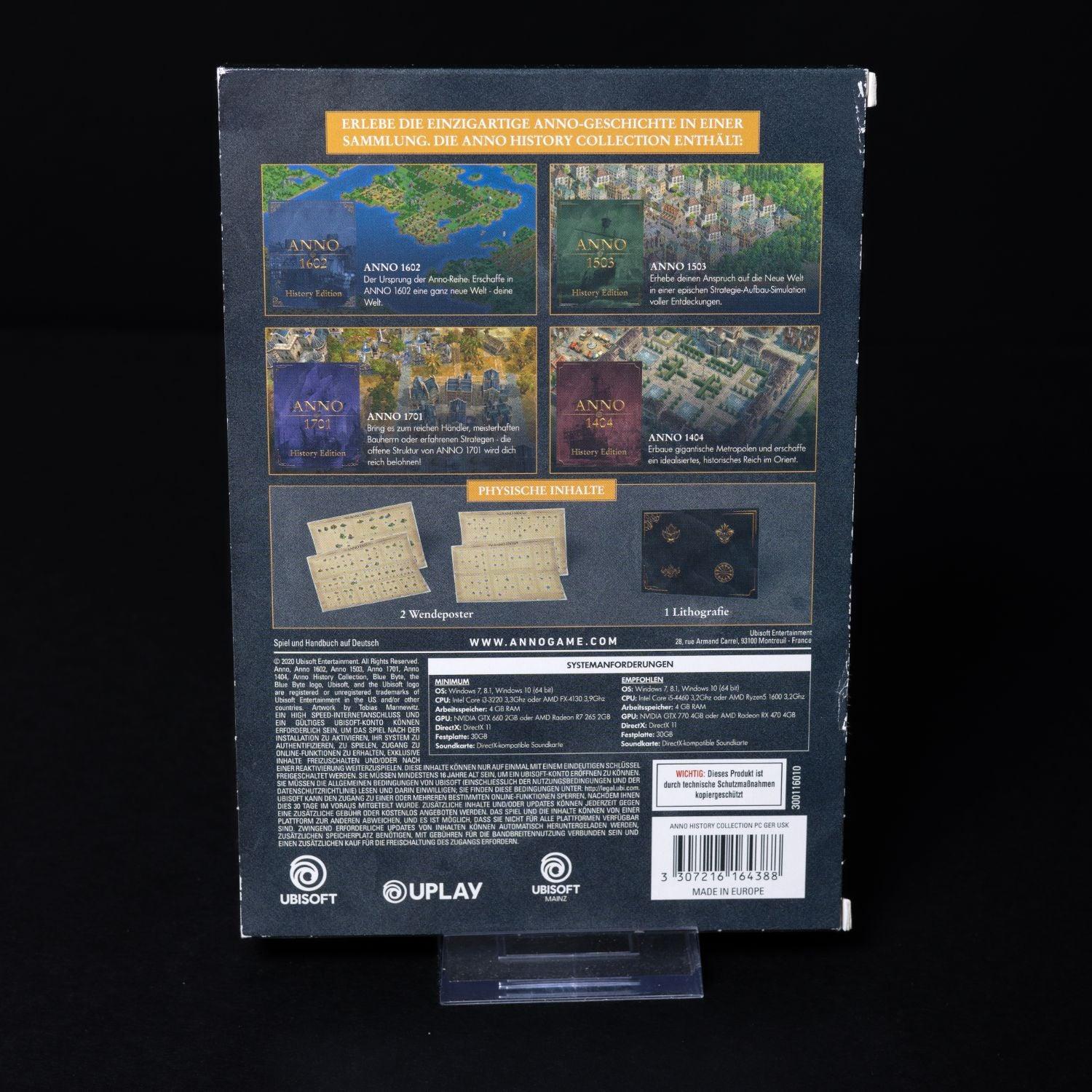 anno-history-collection-pc-spiel-im-pappschuber-cib-zustand-sehr-gut-3 - Utopia Collectibles
