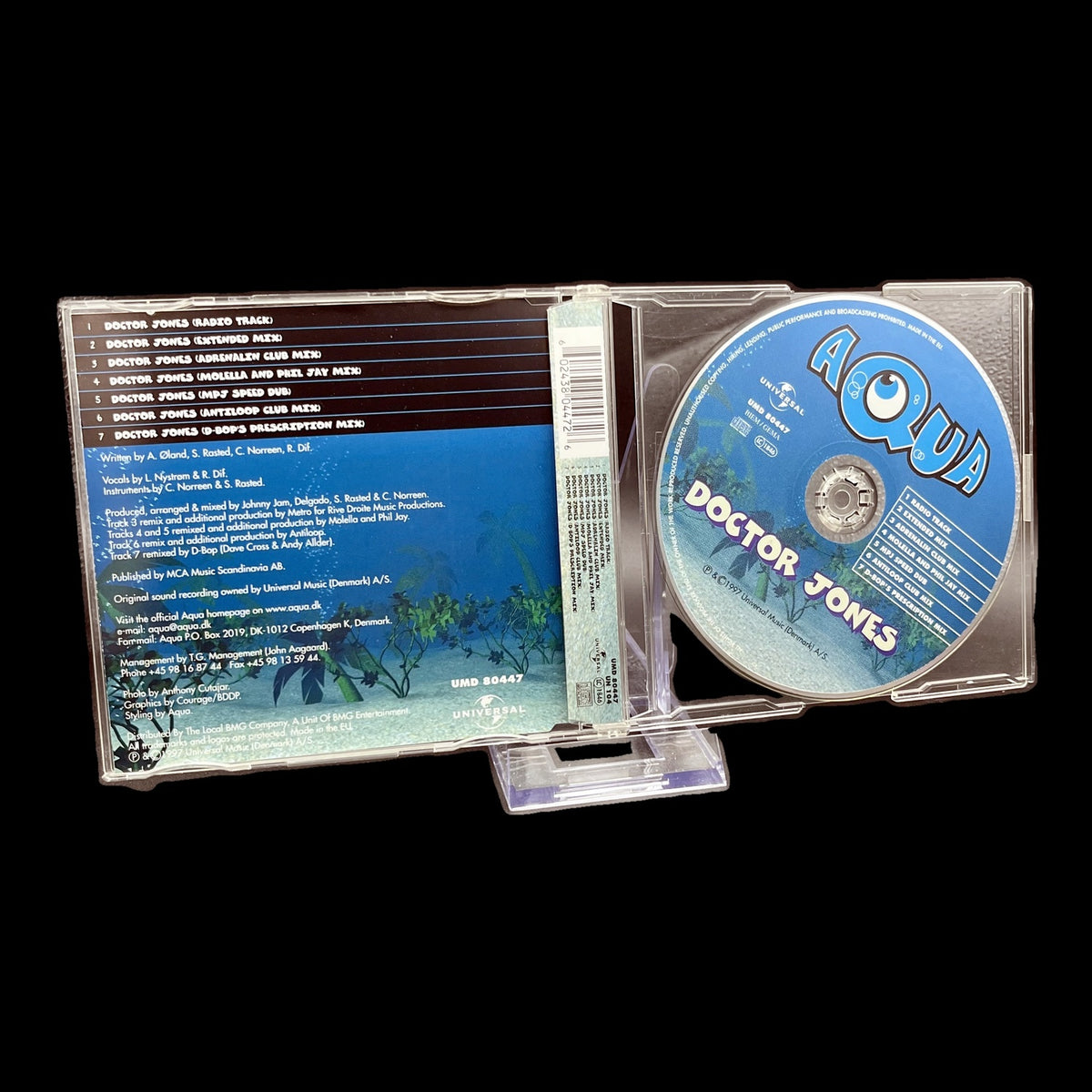 Aqua - Doctor Jones - 1997 - Universal - Pop - Musik-CD - Gebraucht