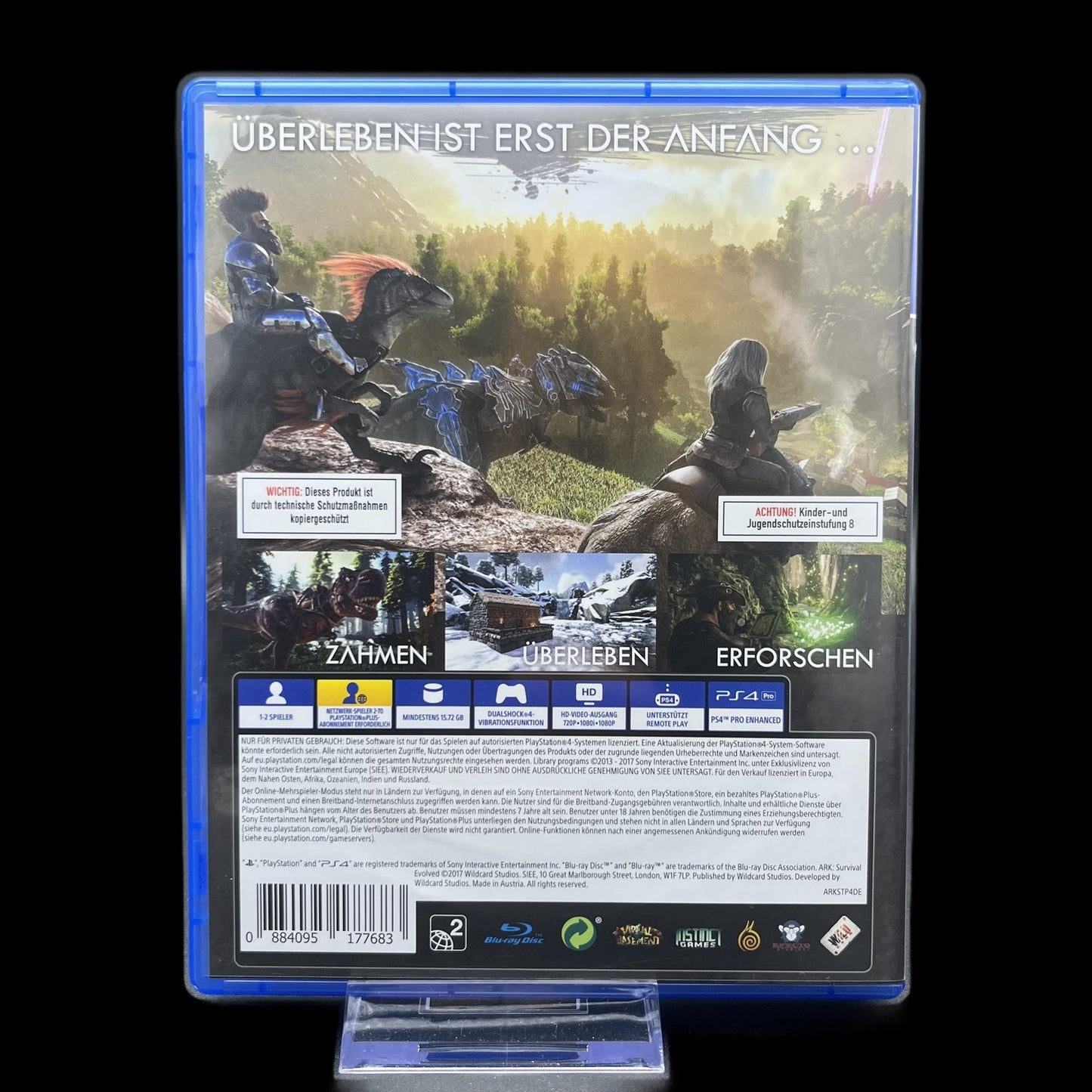 Ark Survival Evolved - Playstation 4 - In OVP - PAL - deutsch - Gebraucht