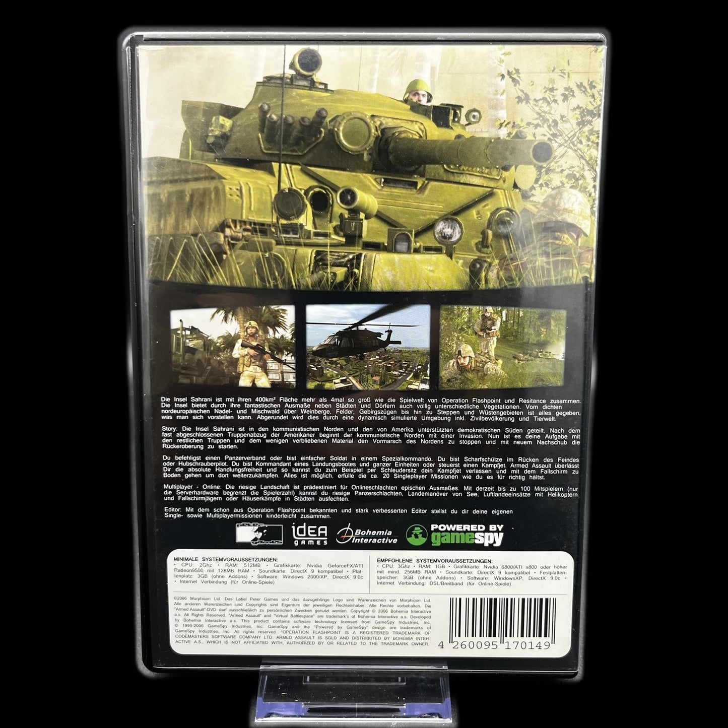 ARMA Armed Assault - PC - Complete in Box - PAL - deutsch - Gebraucht