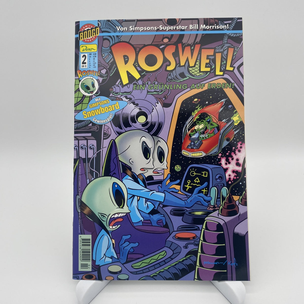 Roswell - Ein Grünling auf Erden! - #2 - 01/2001 - Bill Morrison - Deutsch - Z 1