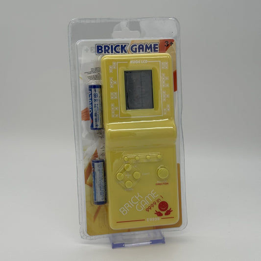 Brick Game E9999 Handheld Konsole - 9999 in 1 - Gelb - Neu & Sealed / OVP