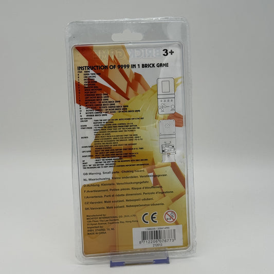 Brick Game E9999 Handheld Konsole - 9999 in 1 - Gelb - Neu & Sealed / OVP