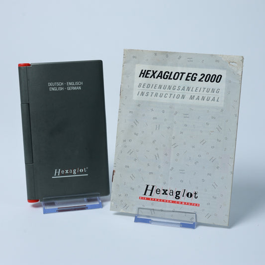 Hexaglot EG 2000 Sprachen-Computer - Deutsch - Mit Anleitung - Zustand Gut