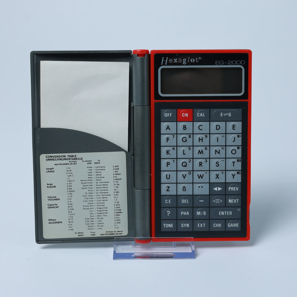 Hexaglot EG 2000 Sprachen-Computer - Deutsch - Mit Anleitung - Zustand Gut