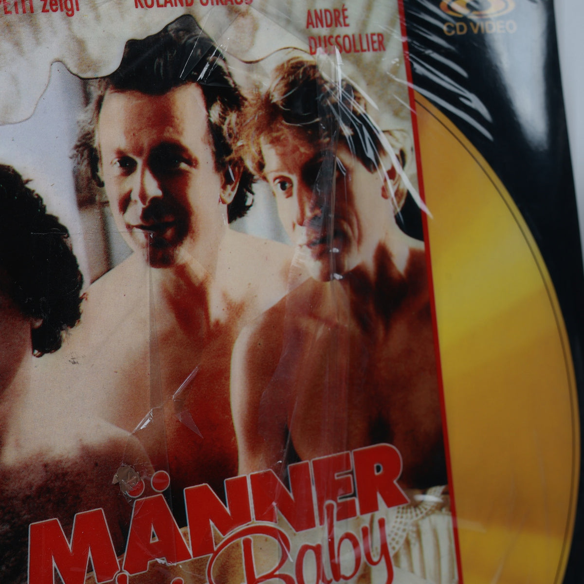 3 Männer und ein Baby - Concorde Film - 1990 - LaserDisc - Zustand Okay