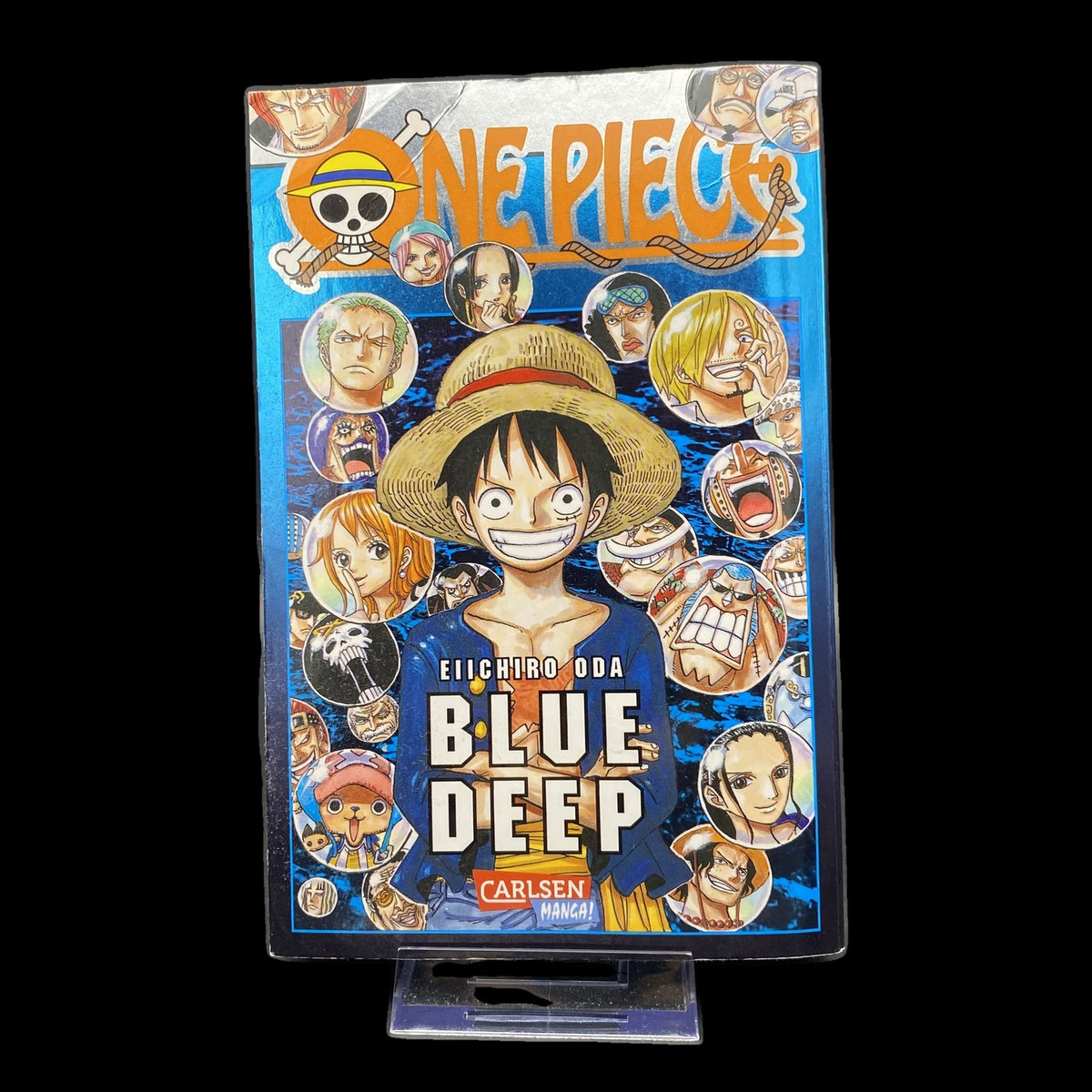 One Piece - Blue Deep - Character Guide - Deutsch - Mäßige Gebrauchsspuren