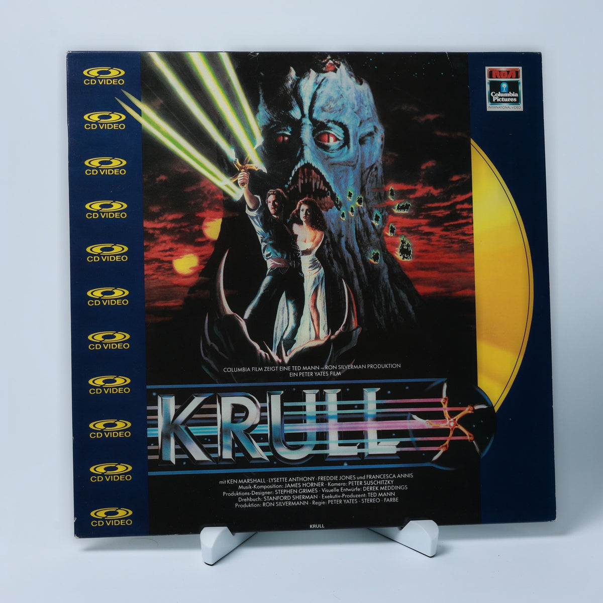 Krull - 1984 - Peter Yates - 115 Min - Columbia Pictures LaserDisc - Zustand Gut
