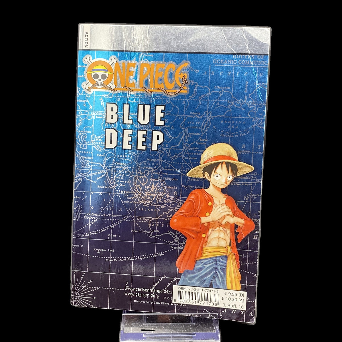 One Piece - Blue Deep - Character Guide - Deutsch - Mäßige Gebrauchsspuren