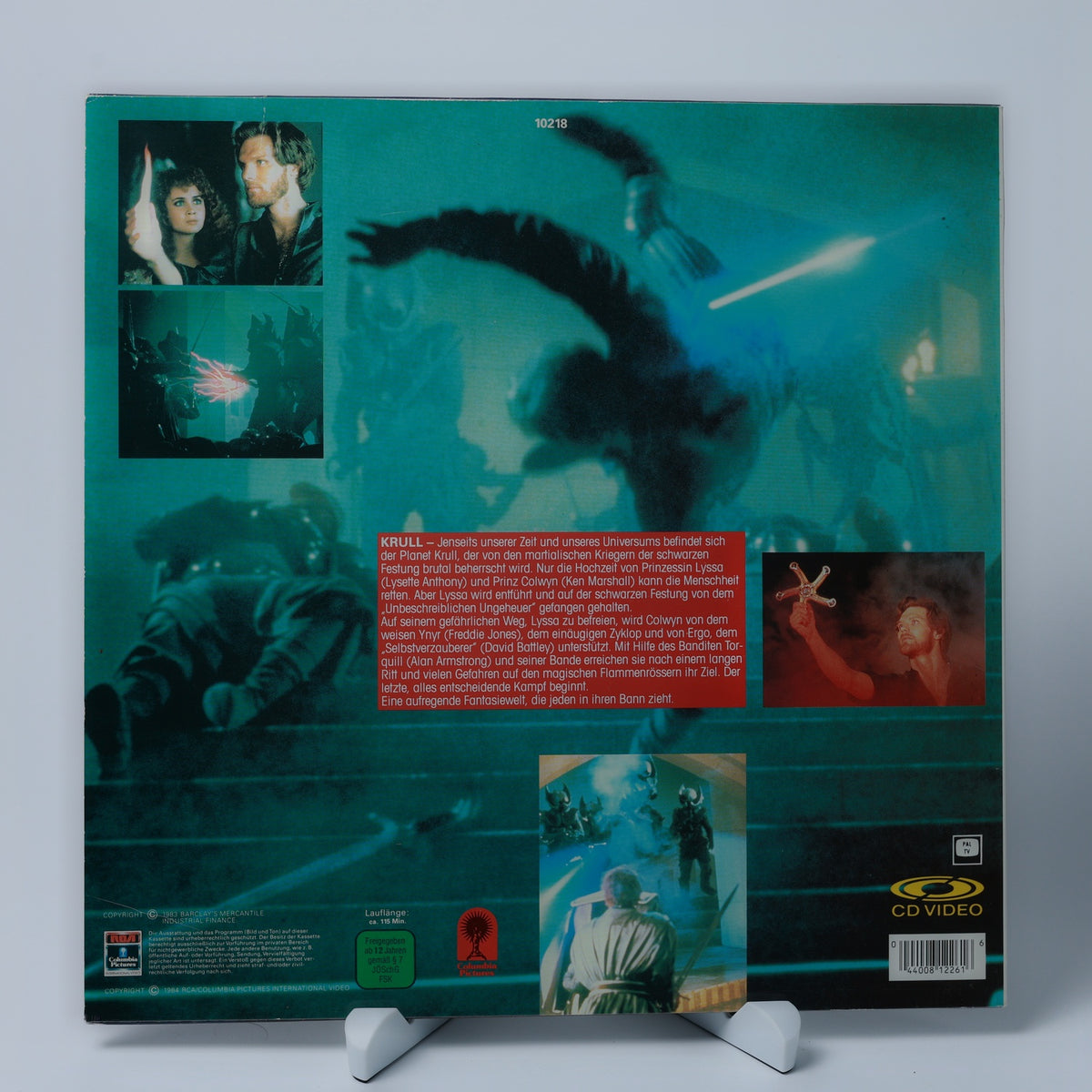 Krull - 1984 - Peter Yates - 115 Min - Columbia Pictures LaserDisc - Zustand Gut