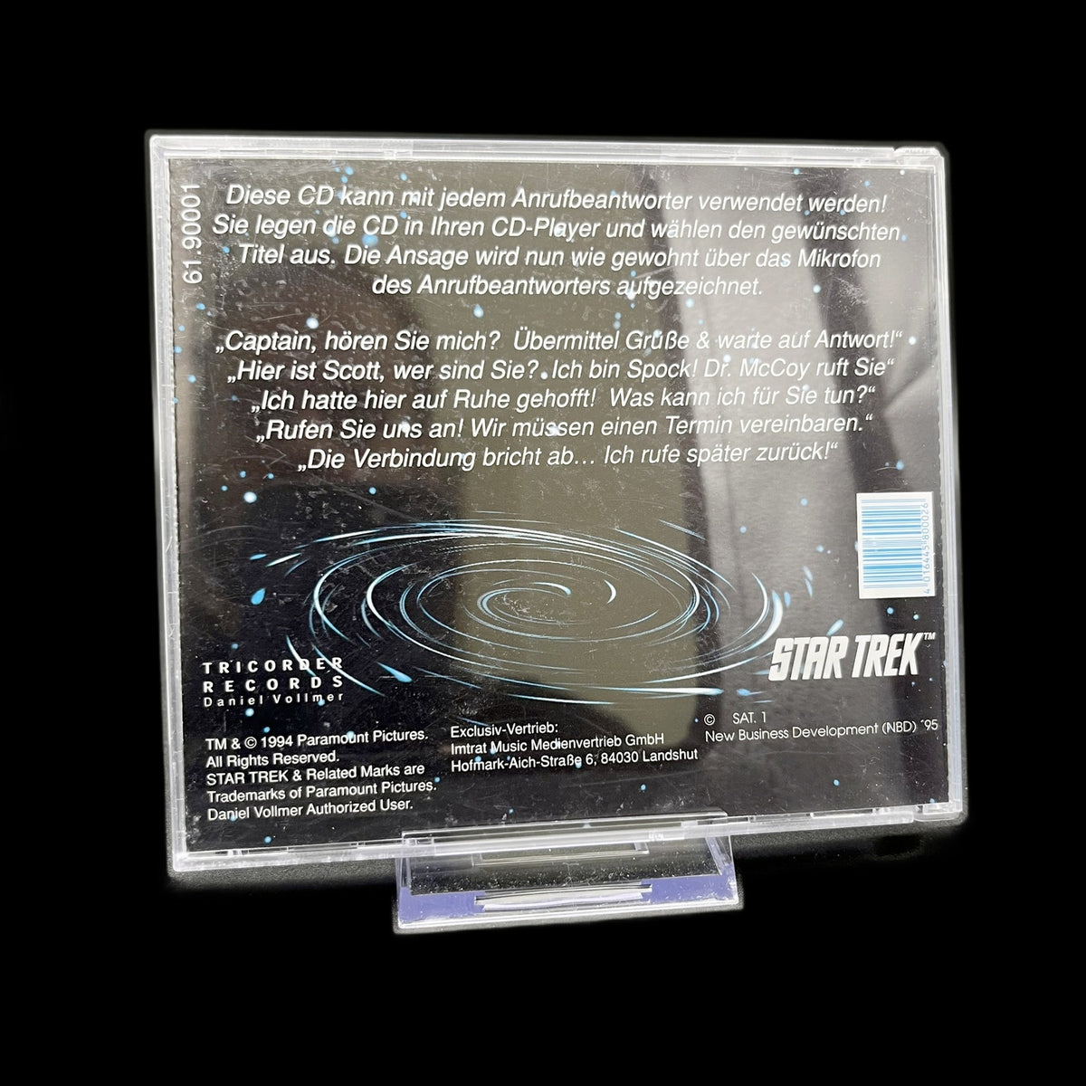 Raumschiff Enterprise 77 Ansagetexte CD Anrufbeantworter 1 - deutsch - Gebraucht