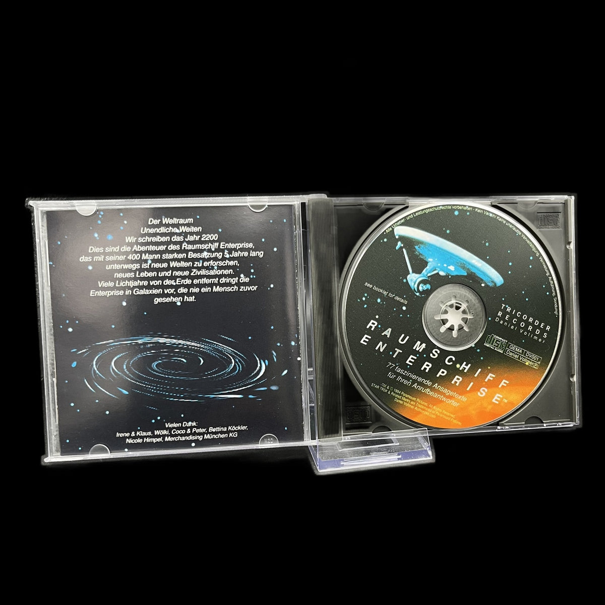 Raumschiff Enterprise 77 Ansagetexte CD Anrufbeantworter 1 - deutsch - Gebraucht