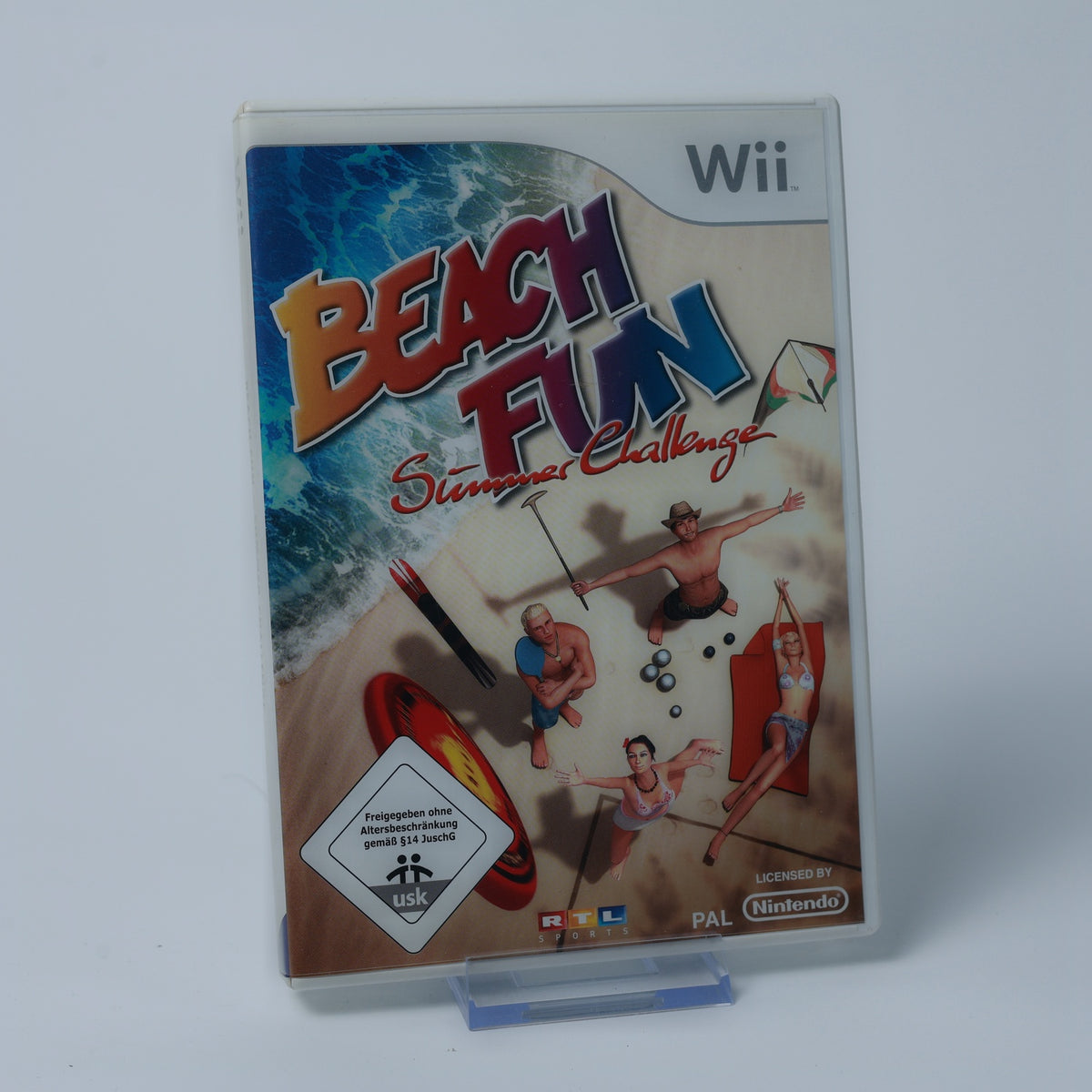 Beach Fun - Summer Challenge - Nintendo Wii Spiel - CiB - PAL - Zustand Sehr Gut
