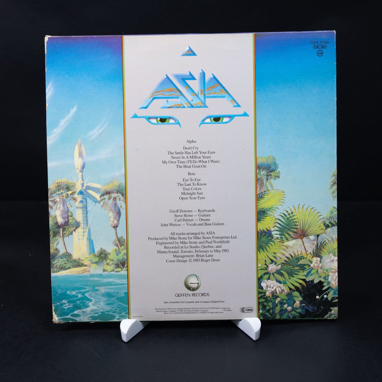 Asia – Alpha - Vinyl LP 12'' Schallplatte - NM / VG+