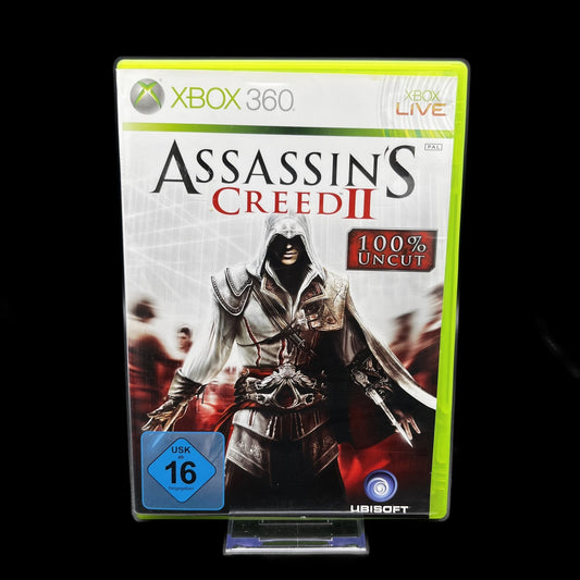 Assassin-s Creed II - Xbox 360 - Complete in Box - PAL - deutsch - Guter Zustand