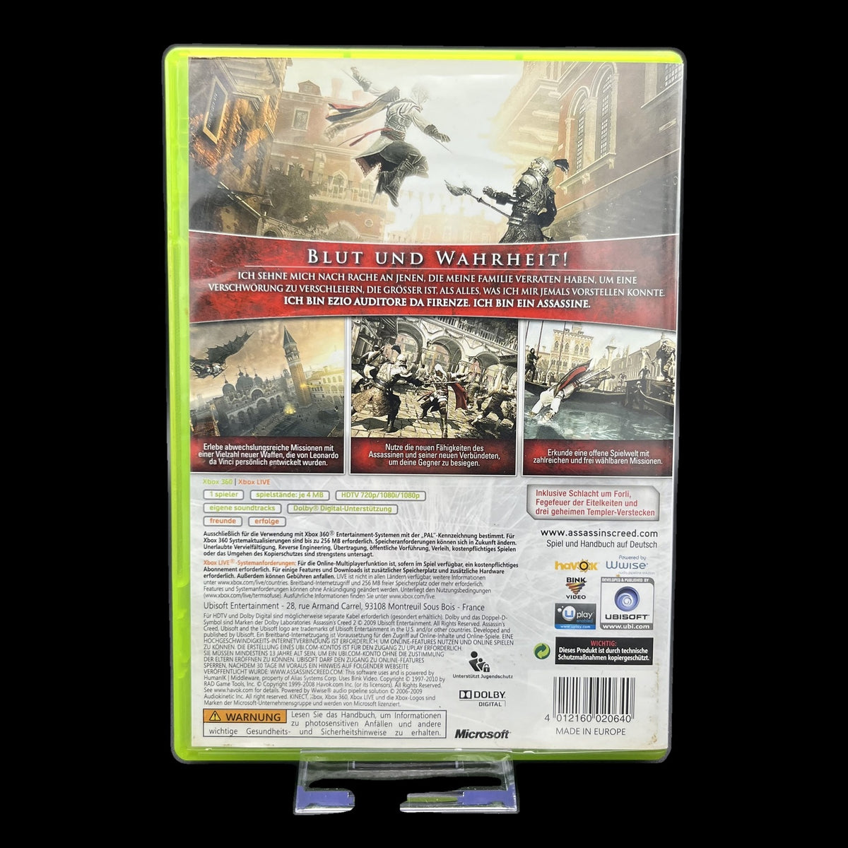 Assassin's Creed II - Xbox 360 - PAL - deutsch - Action & Abenteuer - Gebraucht