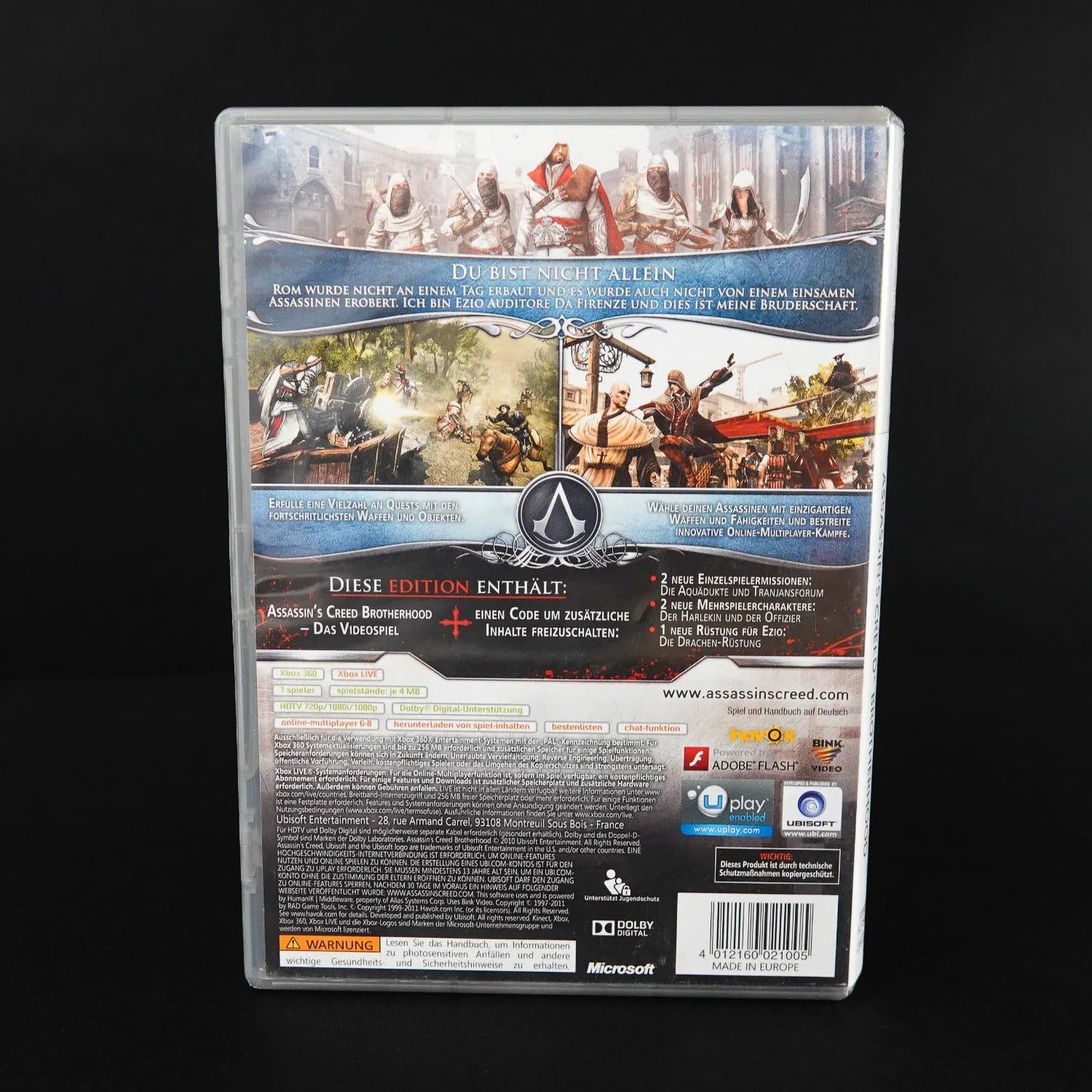 Assassin's Creed Brotherhood - XBOX 360 Classics - CiB - PAL - Deutsch Gebraucht