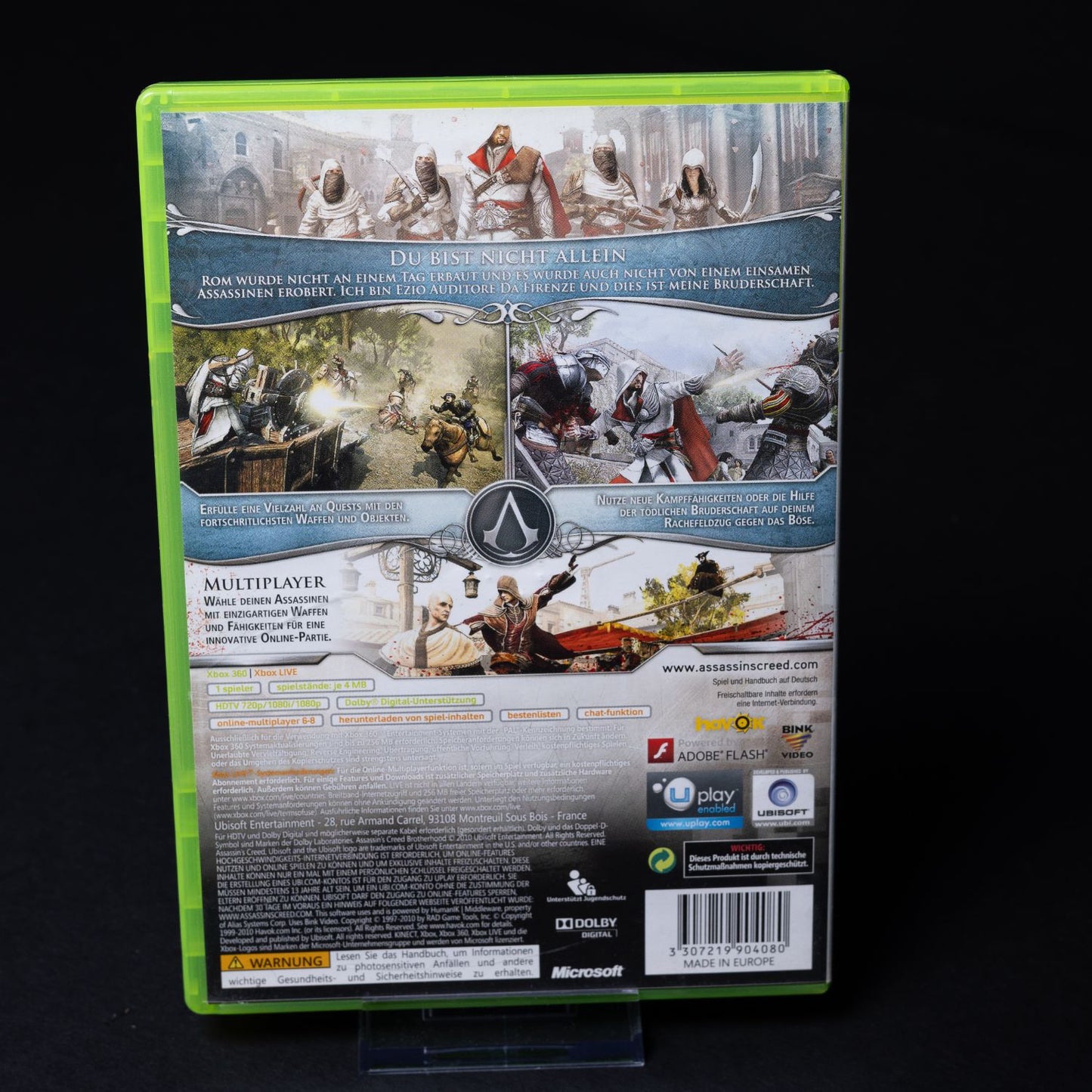 Assassin's Creed: Brotherhood - XBOX 360 - PAL - CiB mit Anleitung - Zustand Gut