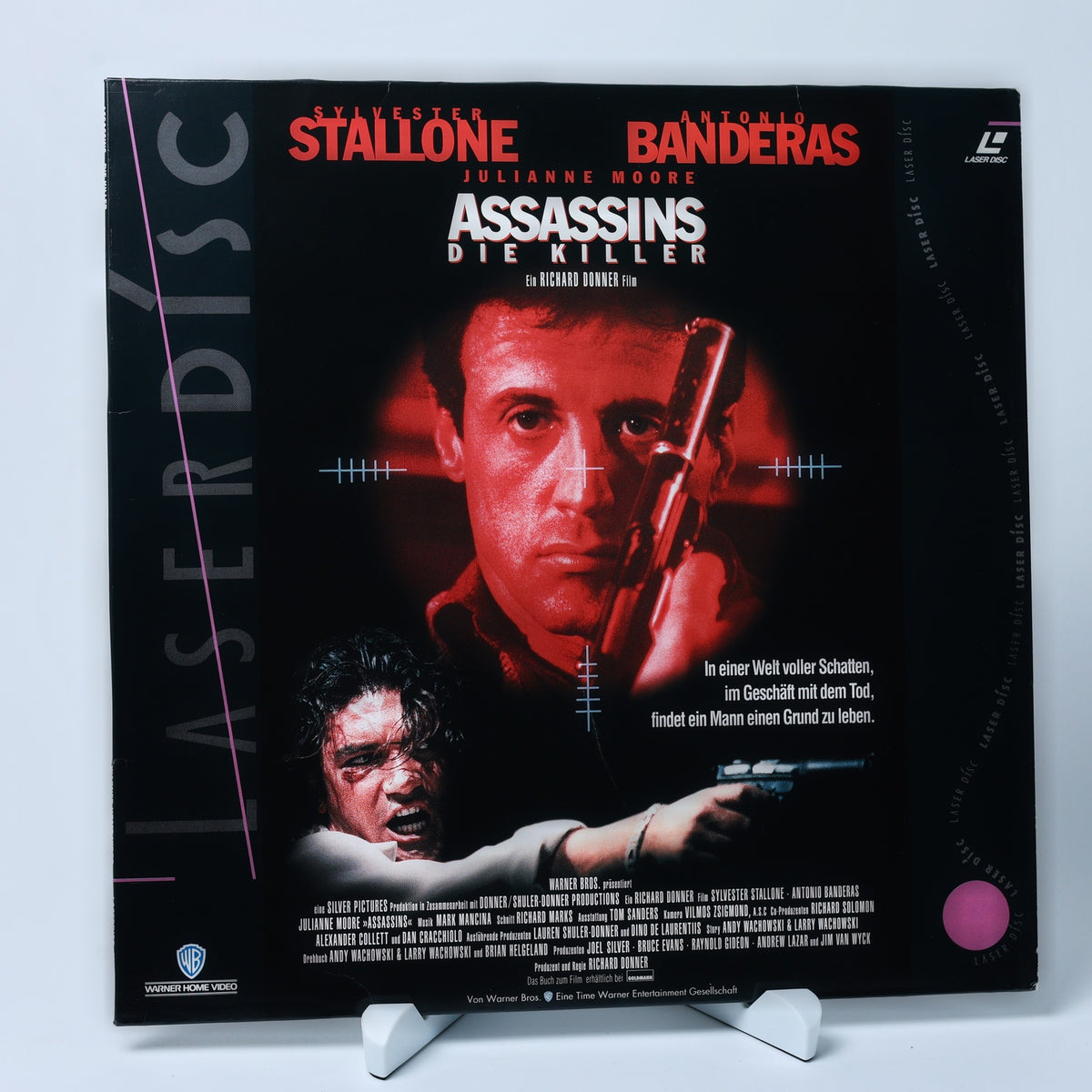 Assassins - Die Killer - 1995 - Richard Donner - LaserDisc - Zustand Sehr Gut
