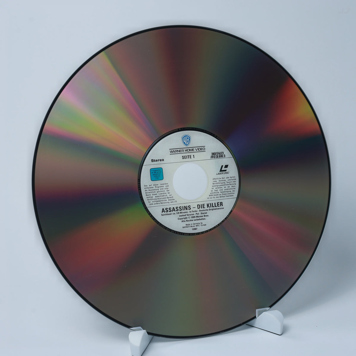 Assassins - Die Killer - 1995 - Richard Donner - LaserDisc - Zustand Sehr Gut