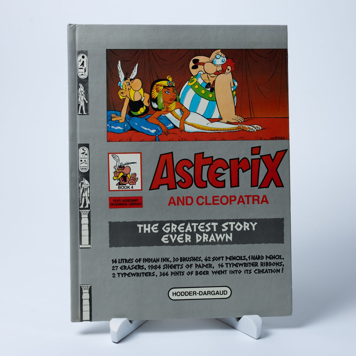 Asterix Hardcover Comic: Asterix and Cleopatra - Buch 4 - 1982 - Englisch