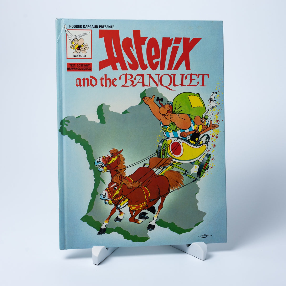 Asterix Hardcover Comic: Asterix and the Banquet - Buch 23 - 1988 - Englisch