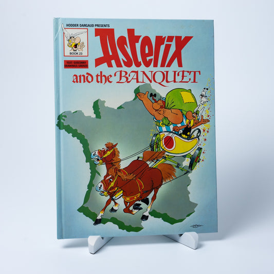Asterix Hardcover Comic: Asterix and the Banquet - Buch 23 - 1988 - Englisch