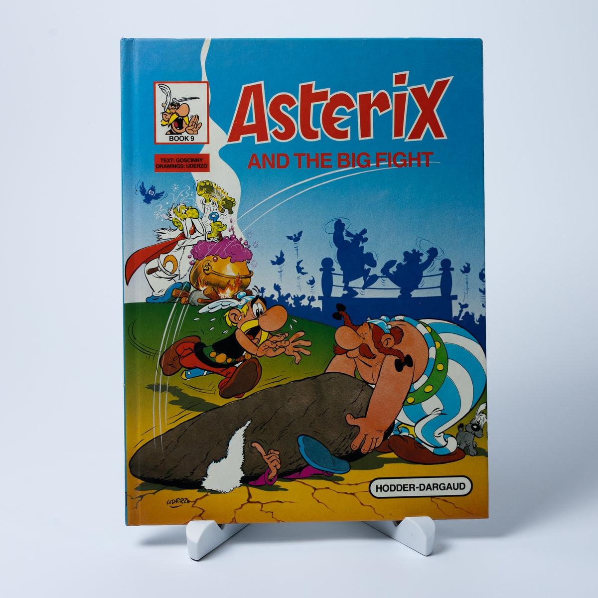 Asterix Hardcover Comic: Asterix and the big fight - Buch 9 - 1985 - Englisch