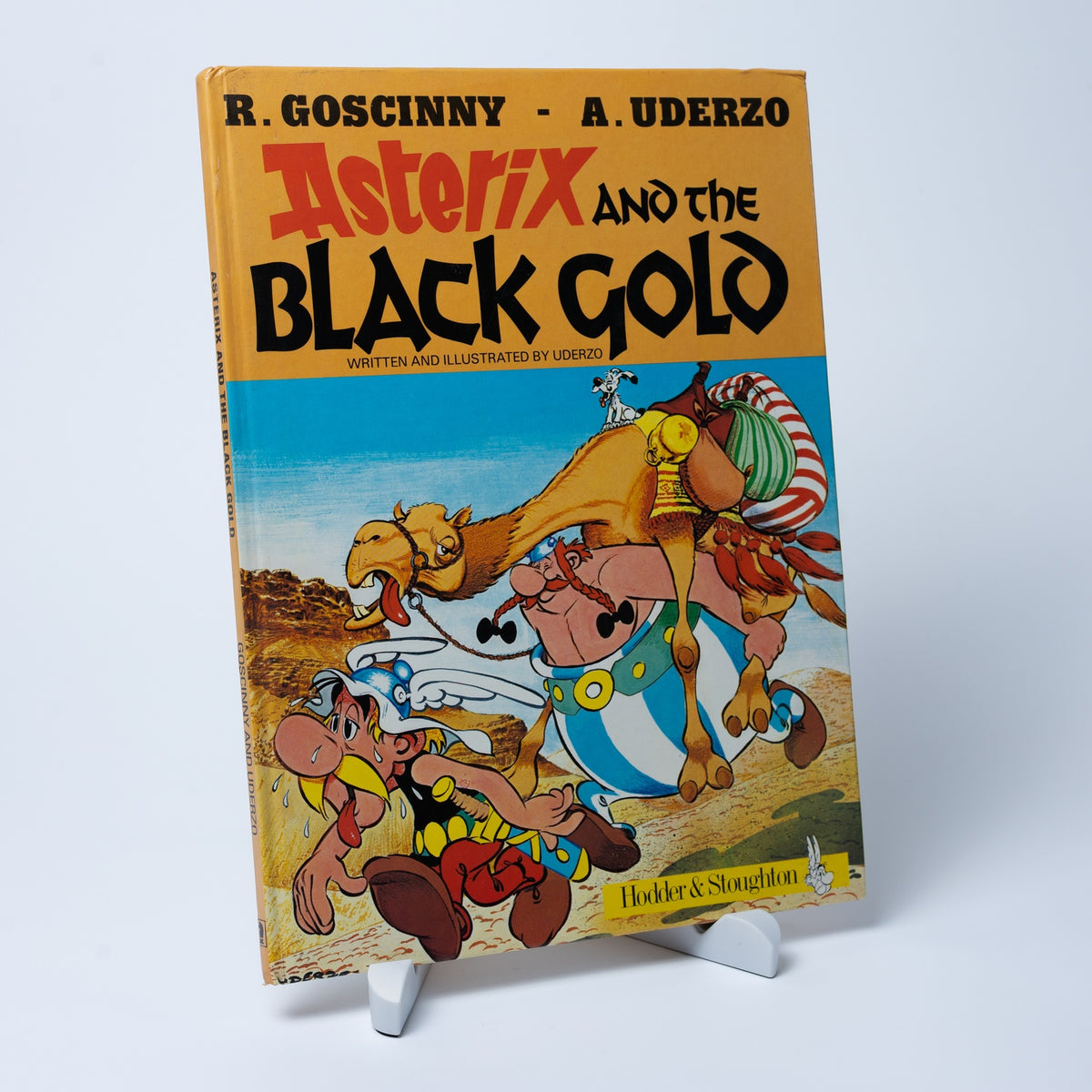 Asterix Hardcover Comic: Asterix and the black Gold - 1983 - Englisch