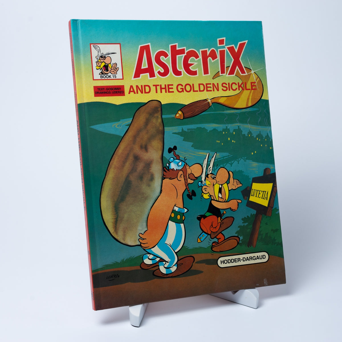 Asterix Hardcover Comic: Asterix and the golden Sickle - Buch 15 - 1985 - EN