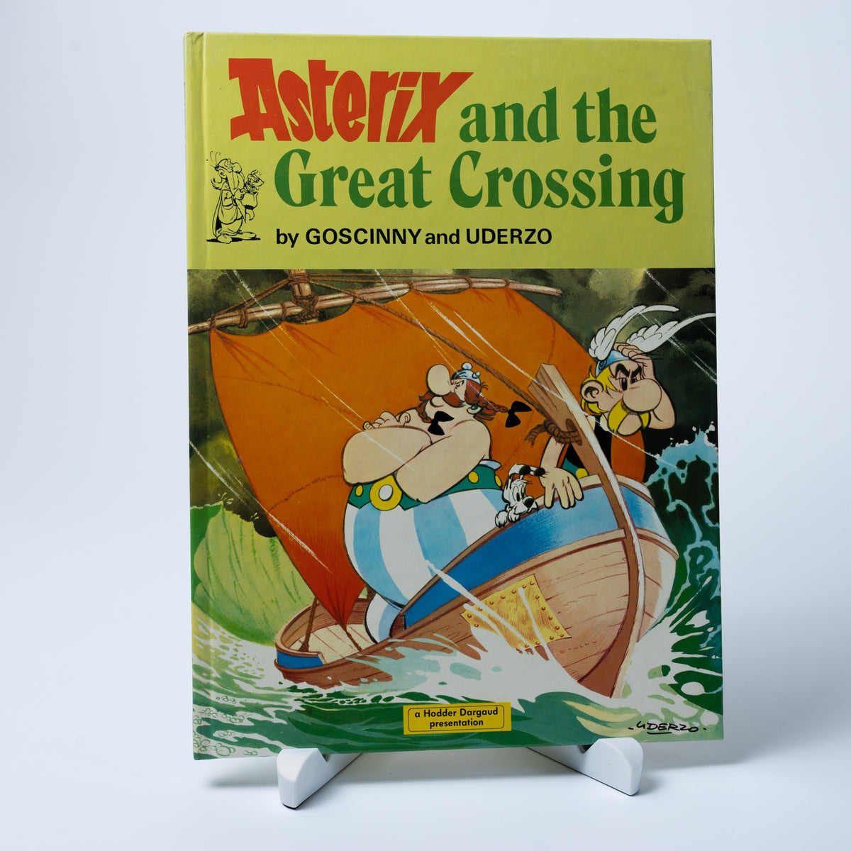 Asterix Hardcover Comic: Asterix and the great crossing - Buch 16 - 1985 - EN