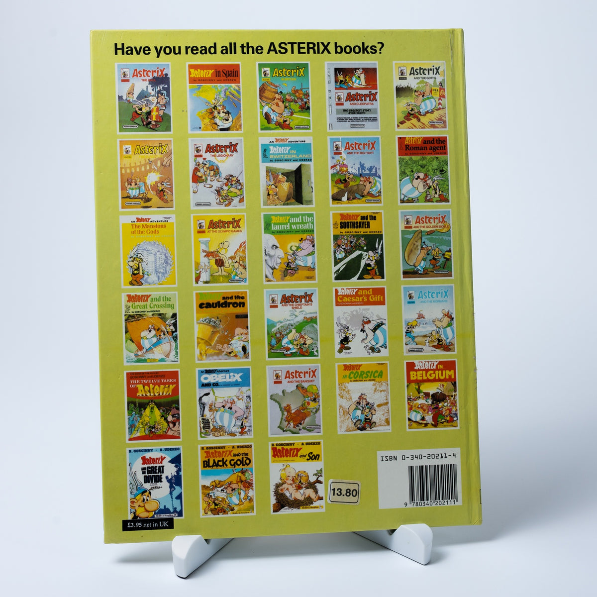 Asterix Hardcover Comic: Asterix and the great crossing - Buch 16 - 1985 - EN