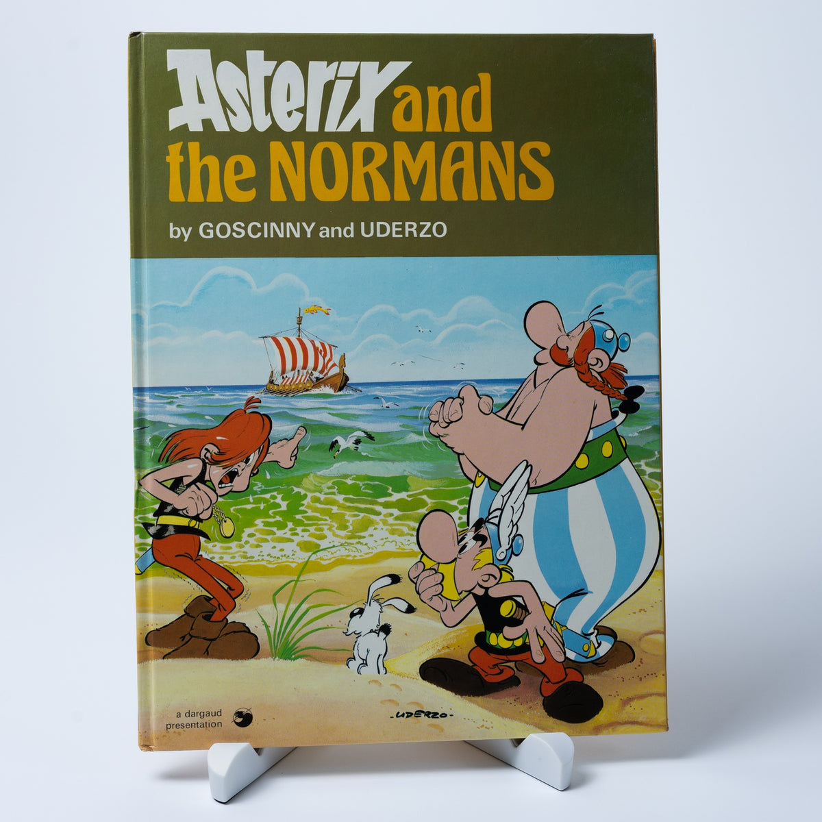 Asterix Hardcover Comic: Asterix and the Normans - First Print (1978) - Englisch