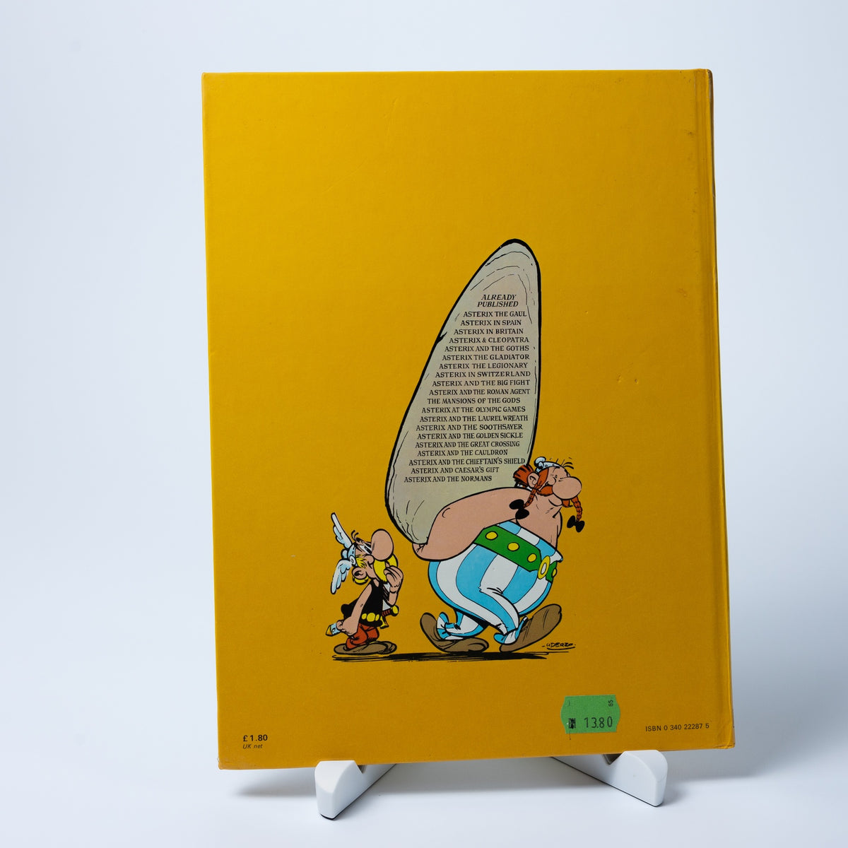 Asterix Hardcover Comic: Asterix and the Normans - First Print (1978) - Englisch