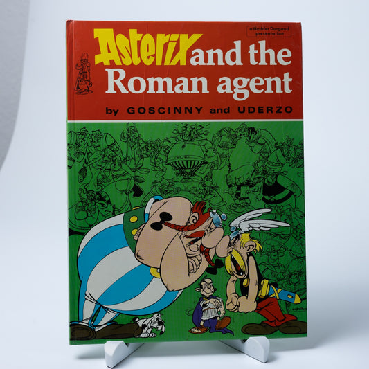 Asterix Hardcover Comic: Asterix and the Roman agent - 1982 - Englisch