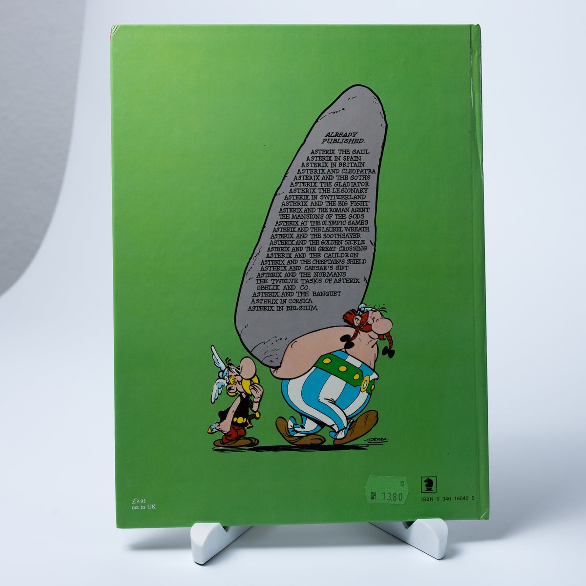 Asterix Hardcover Comic: Asterix and the Roman agent - 1982 - Englisch