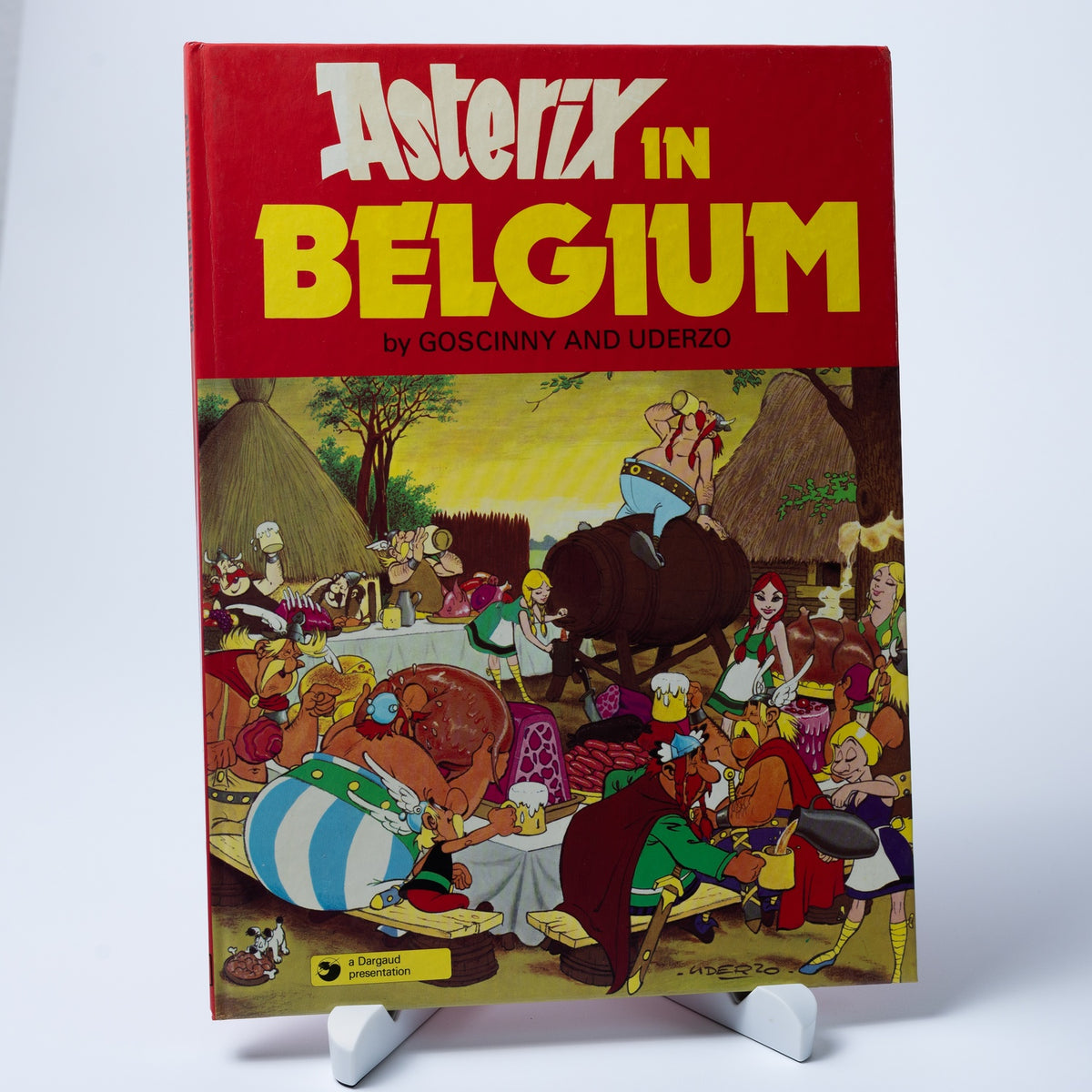 Asterix Hardcover Comic: Asterix in Belgium - 1981 - Englisch