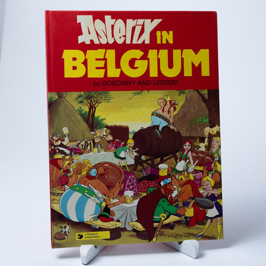 Asterix Hardcover Comic: Asterix in Belgium - 1981 - Englisch
