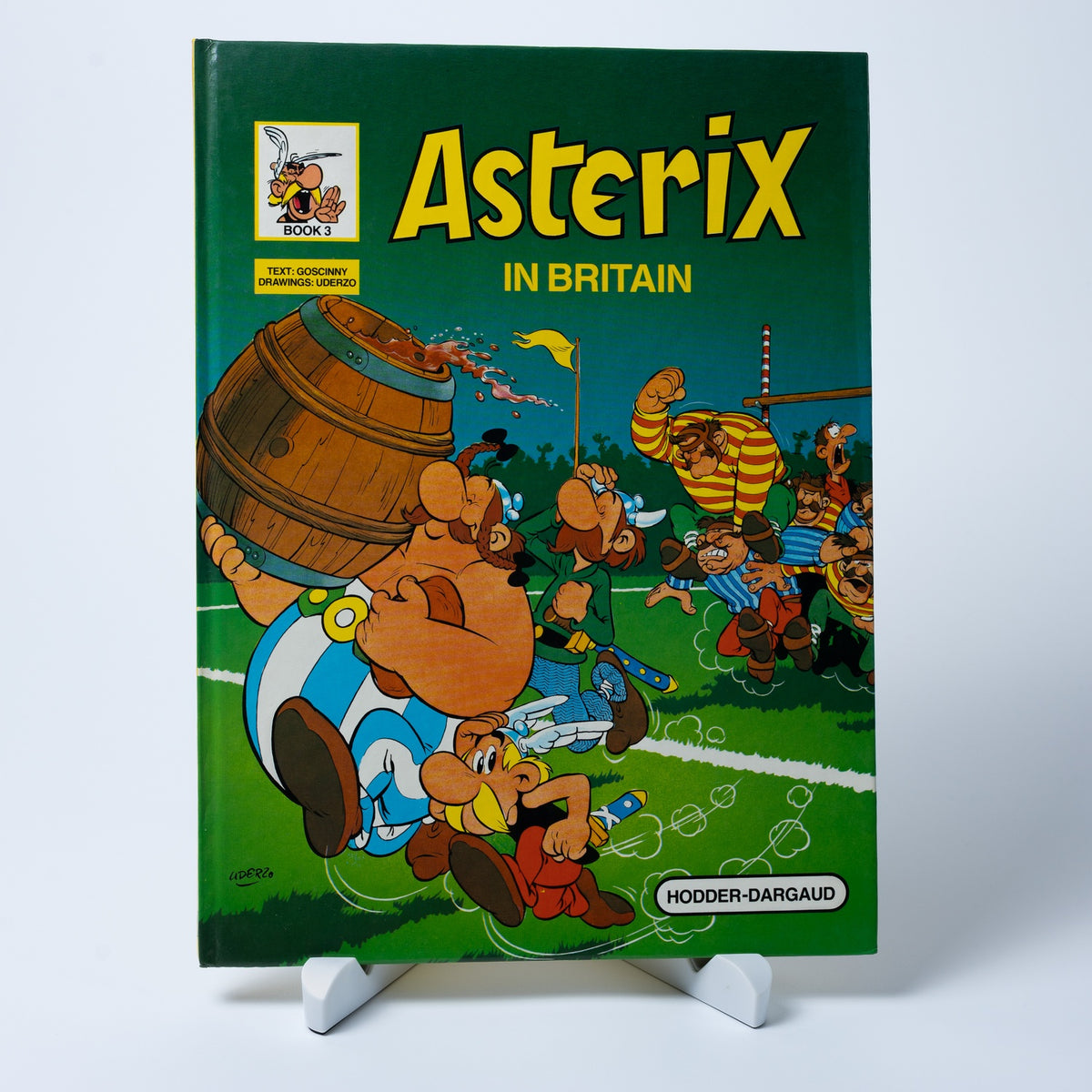 Asterix Hardcover Comic: Asterix in Britain - Buch 3 - 1984 - Englisch