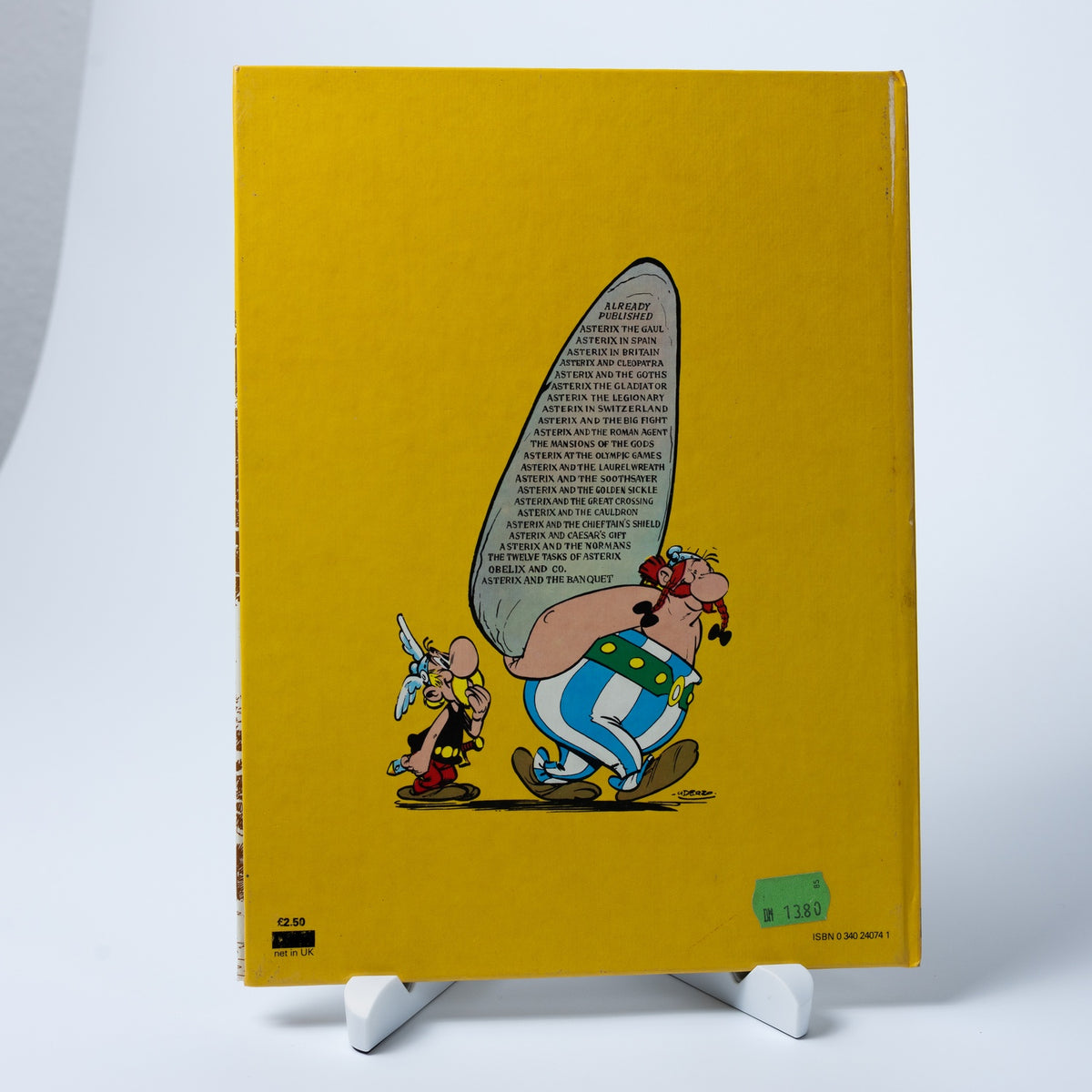 Asterix Hardcover Comic: Asterix in Corsica - 1980 - Englisch