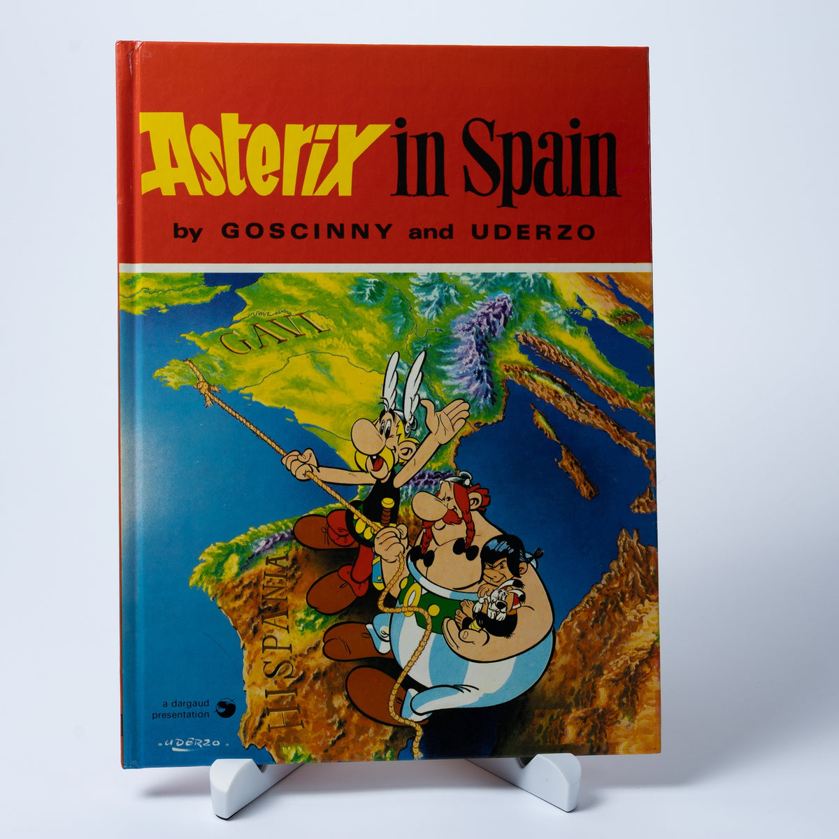 Asterix Hardcover Comic: Asterix in Spain - Buch 2 - 1984 - Englisch