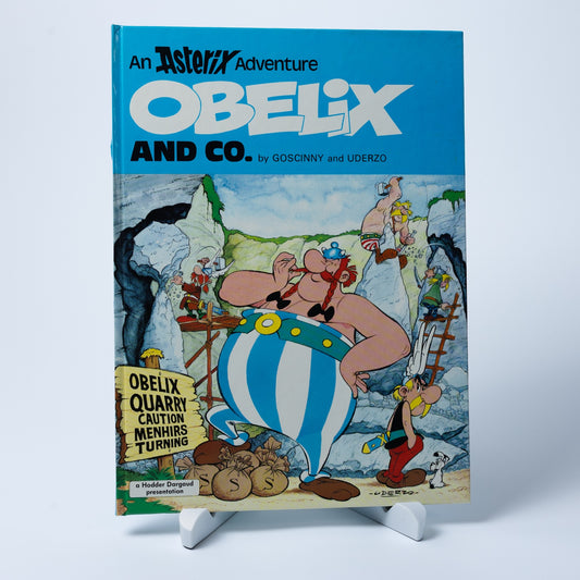 Asterix Hardcover Comic: Obelix & Co. - 1984 - Englisch