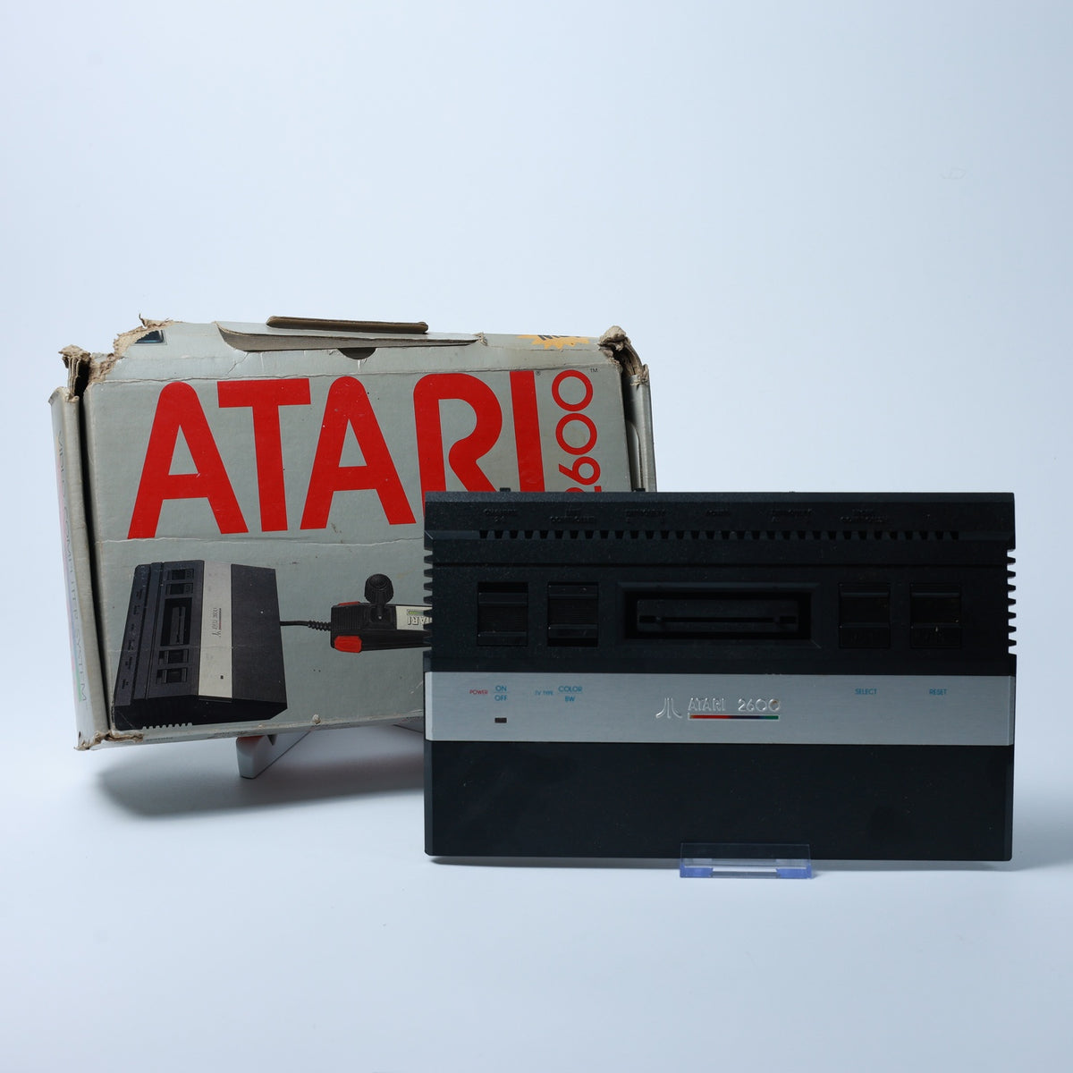 Atari 2600 Konsole - in Orignalverpackung - Funktioniert - Zustand Gut